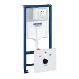 Инсталляция для унитаза Grohe Rapid SL (38929000) с клавишей Arena Cosmopolitan хром