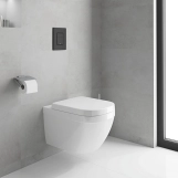Панель смыва для унитаза Grohe QuickFix Even Black 38966KF0 Фото - 5