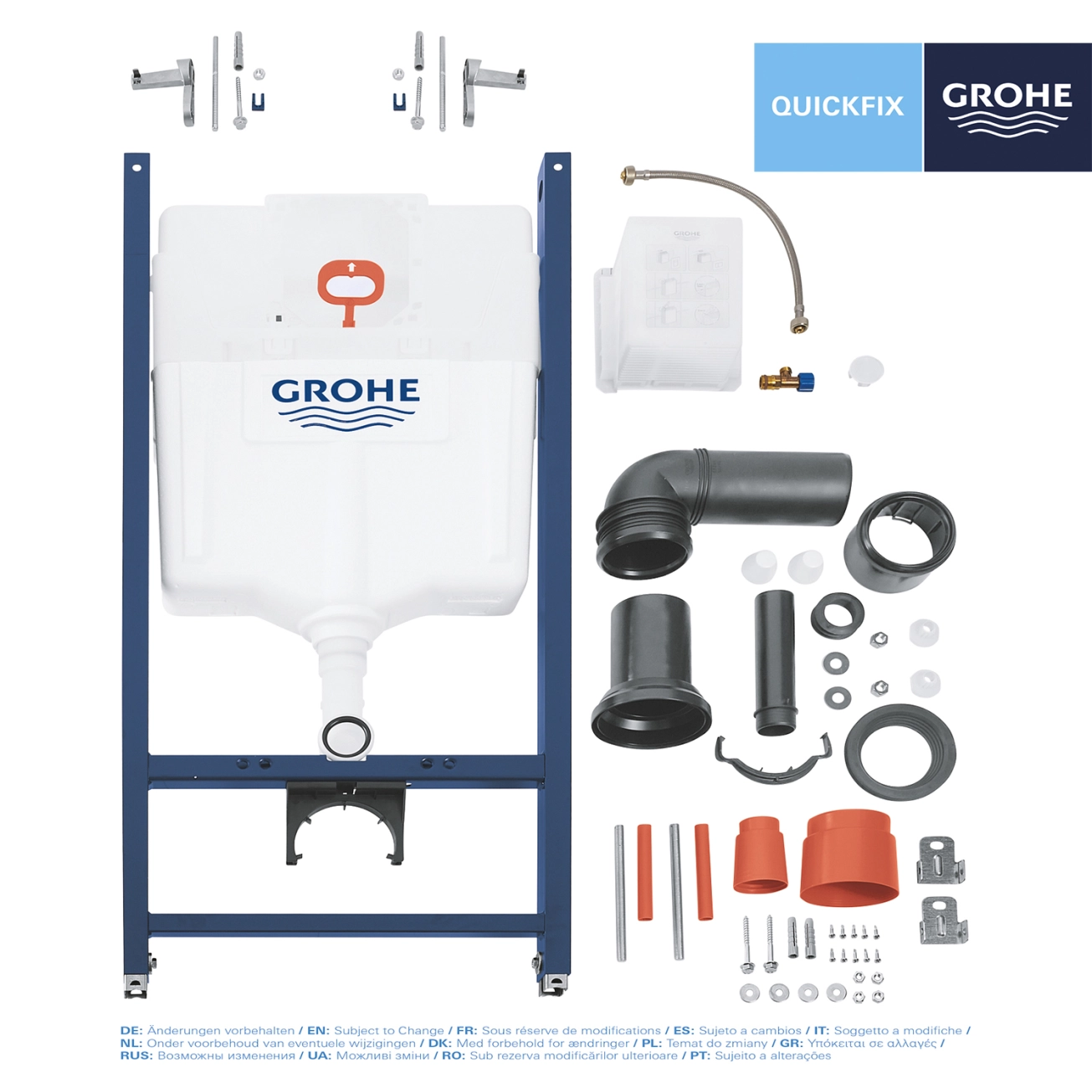 Инсталляция для унитаза Grohe QuickFix Solido 2 в 1 (38971000) Фото - 2