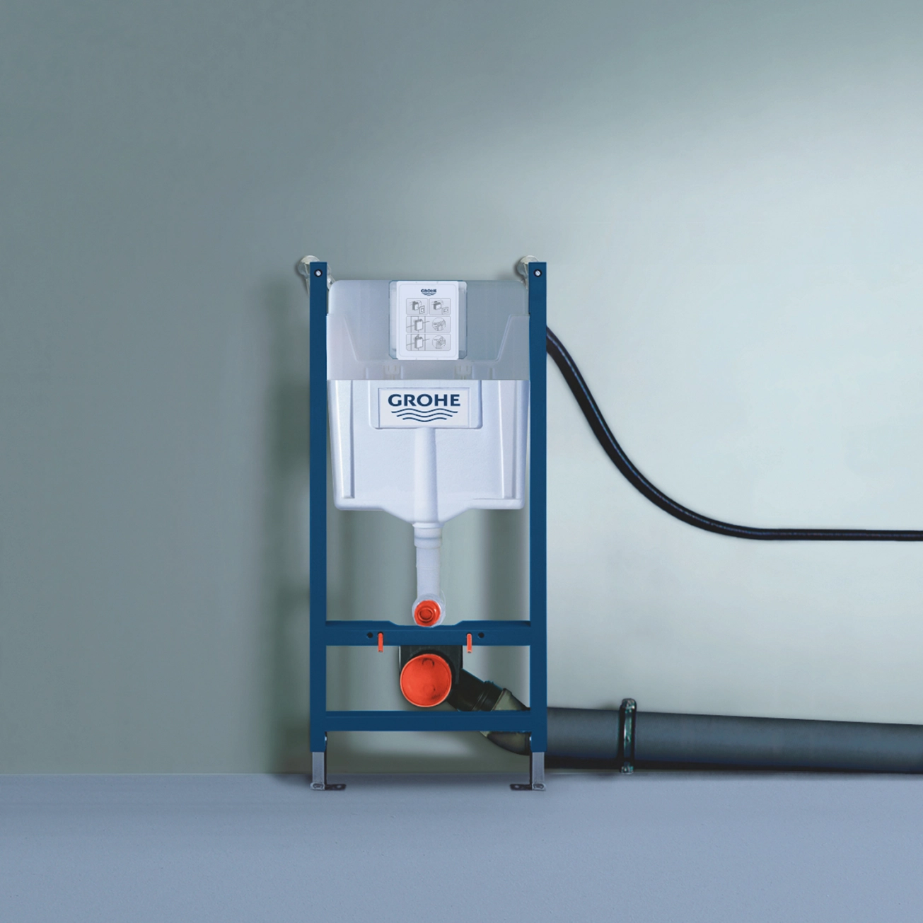 Инсталляция для унитаза Grohe QuickFix Solido 2 в 1 (38971000) Фото - 3