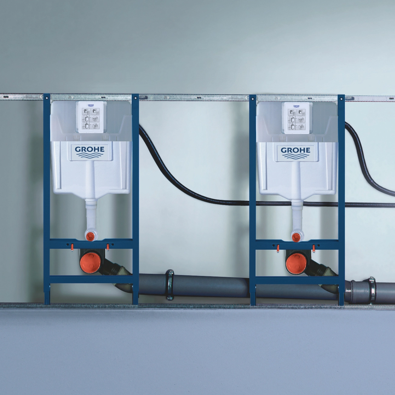 Инсталляция для унитаза Grohe QuickFix Solido 2 в 1 (38971000) Фото - 5