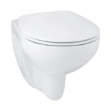 Подвесной безободковый унитаз (без сиденья) Grohe Bau Ceramic, белый Фото - 1