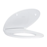 Сидіння для унітазу (з мікроліфтом) Grohe Bau Ceramic,білий Фото - 1