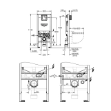 Инсталляция для унитаза Grohe Rapid SLX (39596000) Фото - 1