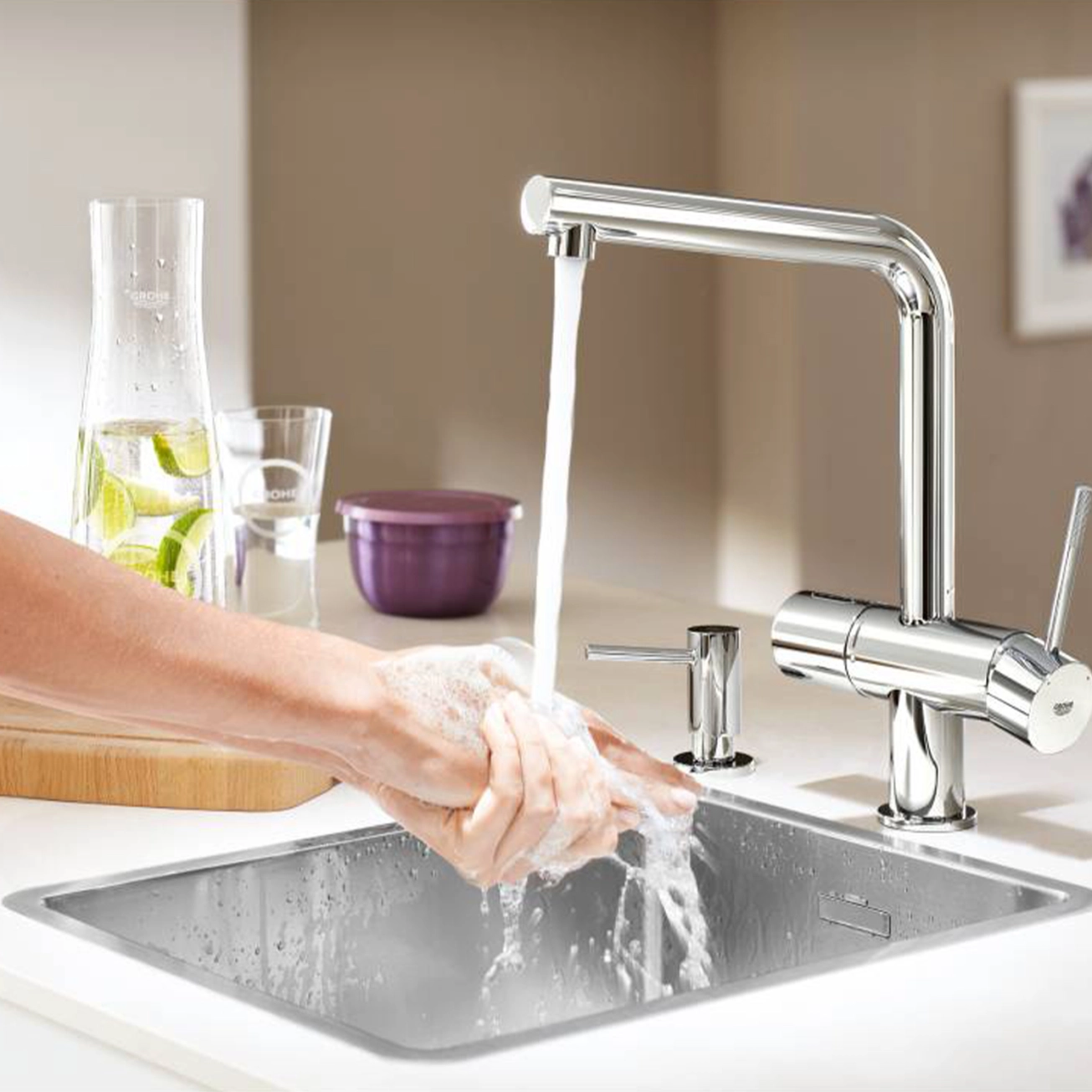 Дозатор для моющего средства Grohe Contemporary 40535000 Фото - 5