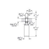 Дозатор для моющего средства Grohe Contemporary 40536000 Фото - 1