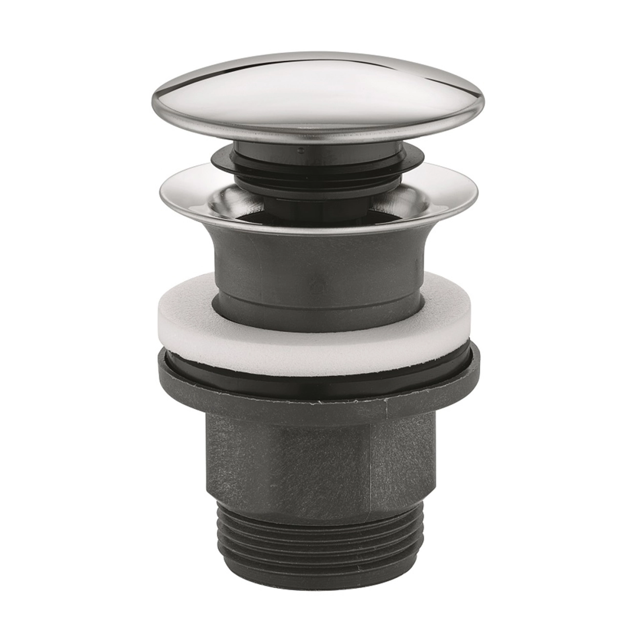 Донний клапан для раковин Grohe 1 1/4" з переливом 40824000