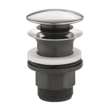 Донний клапан для раковин Grohe 1 1/4" з переливом 40824000