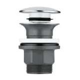 Донный клапан для раковин Grohe 1 1/4" с переливом 40824000 Фото - 2