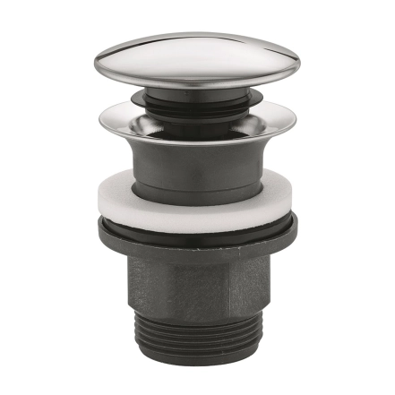 Донний клапан для раковин Grohe 1 1/4" з переливом 40824000