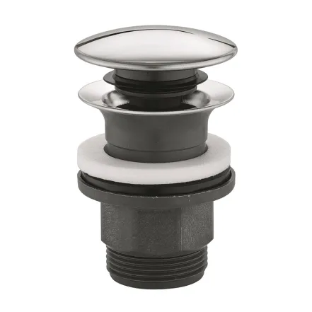 Донний клапан для раковин Grohe 1 1/4" з переливом 40824000