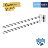 Тримач для рушників Grohe QuickFix Start Cube 40976000 Фото - 2