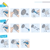 Стакан с держателем для ванной комнаты Grohe QuickFix Start Cube 41097000 Фото - 3