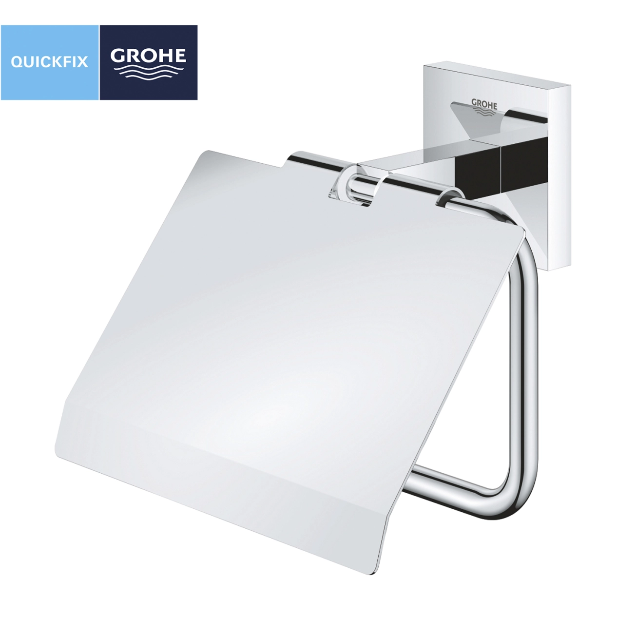 Держатель для туалетной бумаги Grohe QuickFix Start Cube 41102000 Фото - 2