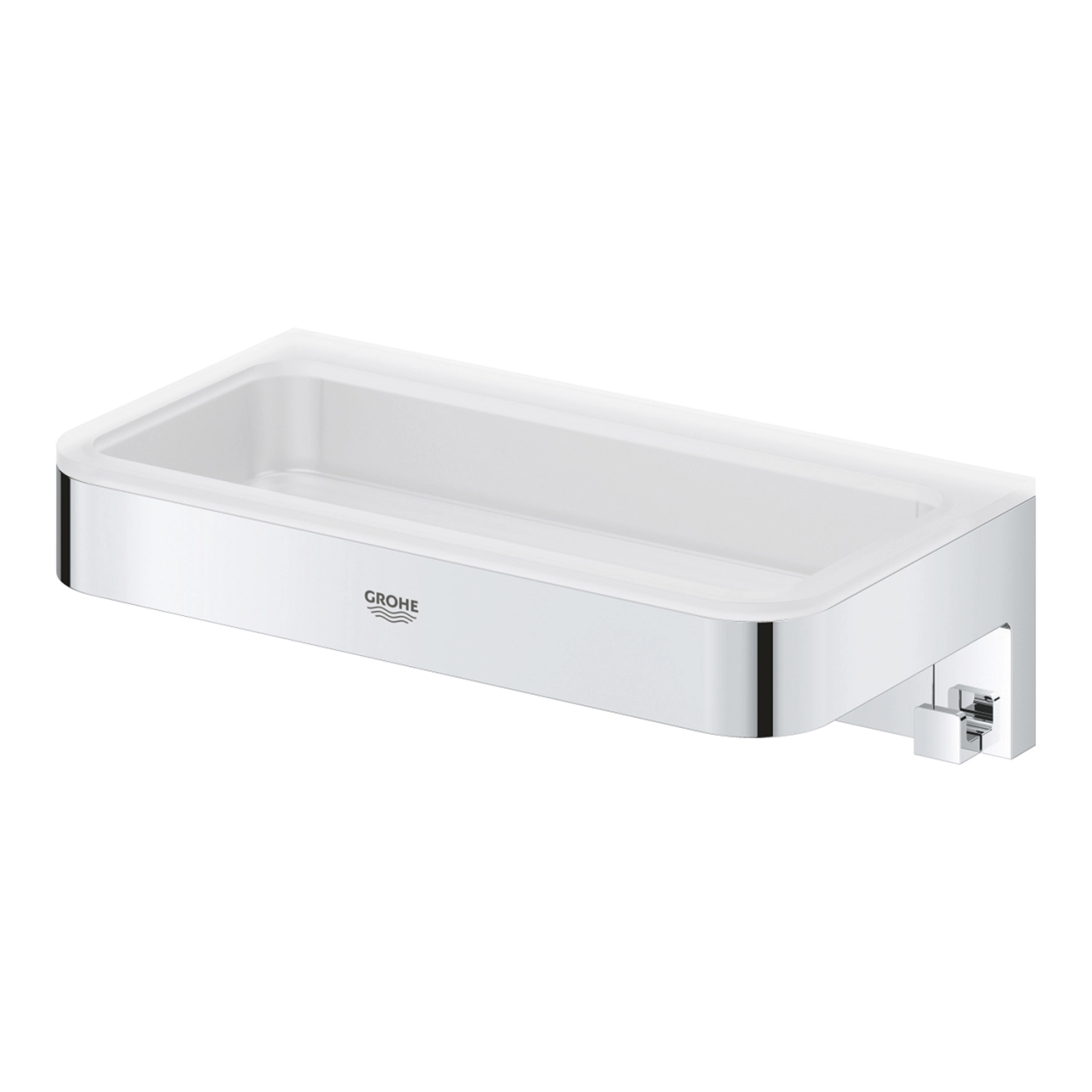Полка для душа Grohe QuickFix Start Cube с крючками 41107000 Фото - 2