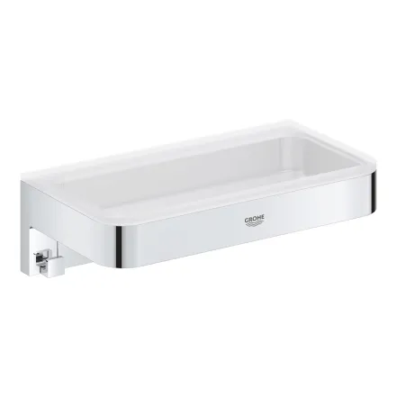 Полка для душа Grohe QuickFix Start Cube с крючками 41107000