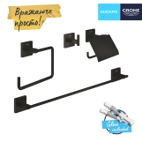 Набір аксесуарів для ванної кімнати Grohe QuickFix Start Cube 4 в 1 411152430 Фото - 2