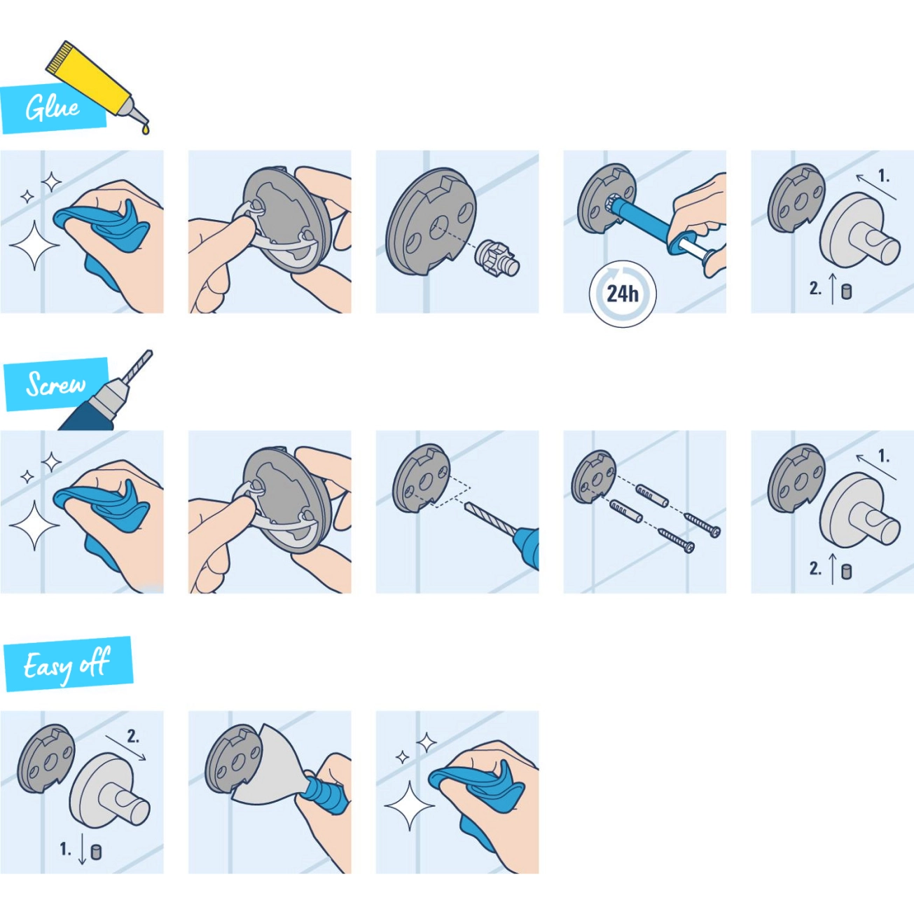 Тримач для рушників Grohe QuickFix Start Cosmopolitan 41166000 Фото - 3
