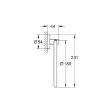 Тримач для рушників Grohe QuickFix Start 41174000 Фото - 1