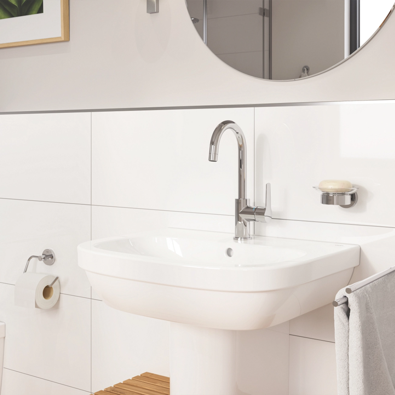 Мильниця без тримача Grohe QuickFix Start 41182000 Фото - 6
