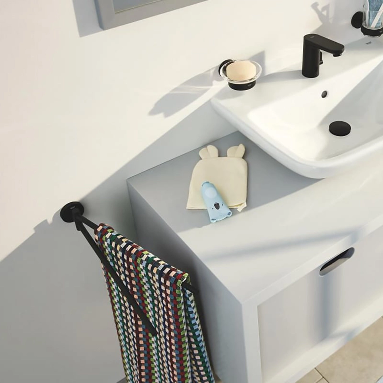 Тримач для рушників Grohe QuickFix Start 411832430 Фото - 6