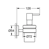 Дозатор для рідкого мила Grohe QuickFix Start 41195000 Фото - 1