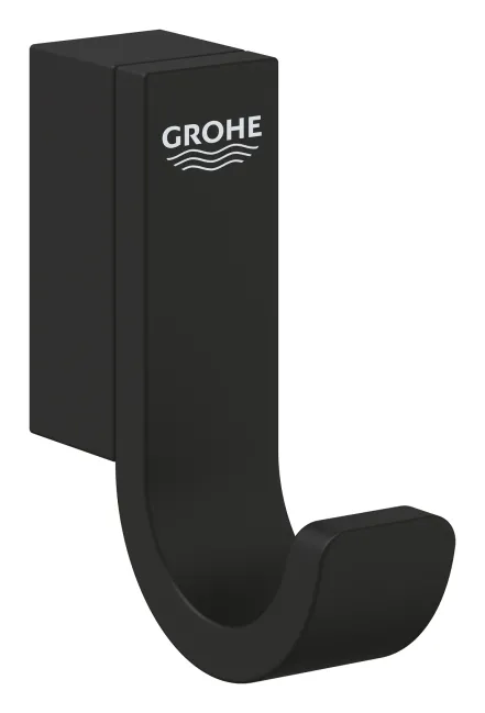 Крючок настенный Grohe Selection прямоугольный металлический черный (41216KF0)