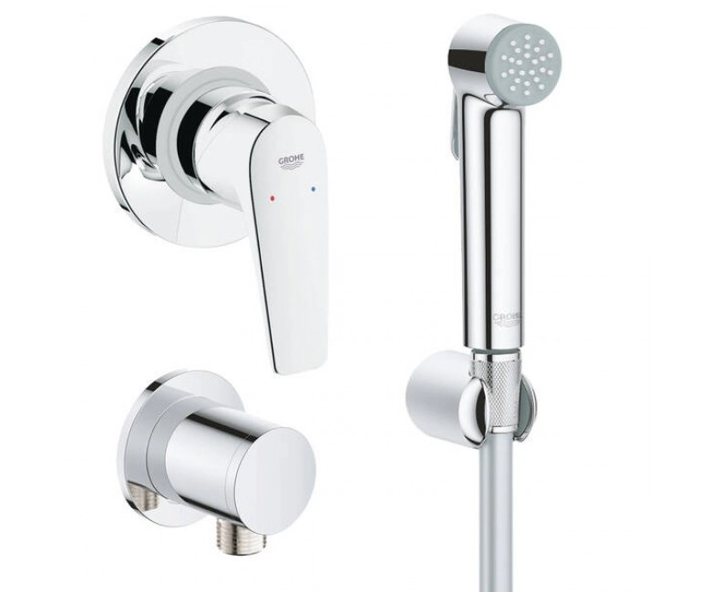 Гігієнічний душ Grohe Bau Flow зі змішувачем UA12164501