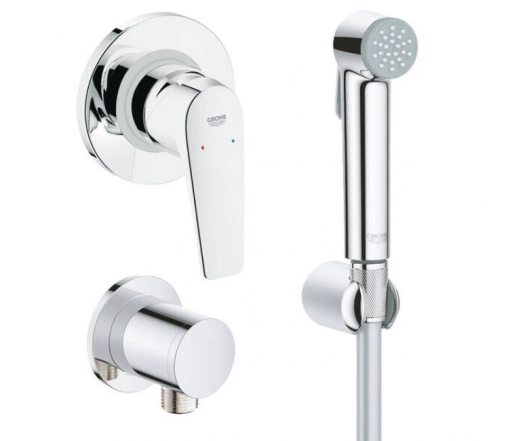 Гигиенический душ Grohe Bau Flow со смесителем UA12164501