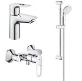 Набір змішувачів для душу Grohe BauLoop, хром (UA123220S0)