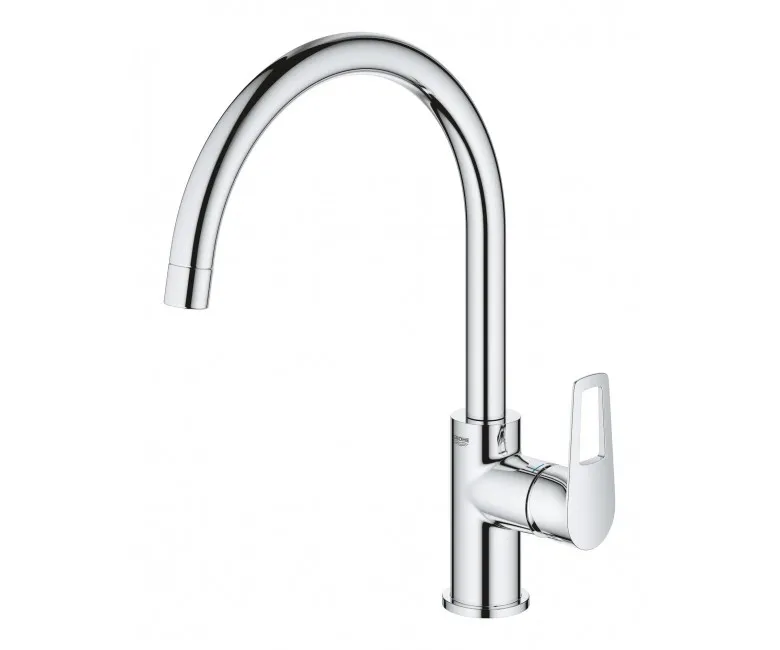Комплект смесителей Grohe BauLoop New 4 в 1 для ванной и кухни, хром (UA123225K3) Фото - 4