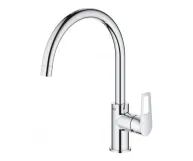 Комплект смесителей Grohe BauLoop New 4 в 1 для ванной и кухни, хром (UA123225K3) Фото - 4