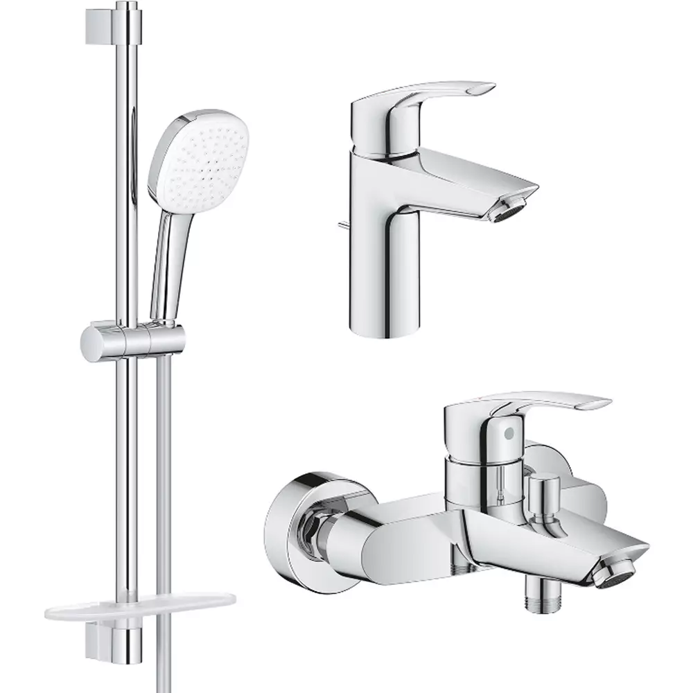Набір змішувачів для ванни Grohe EUROSMART (33265003+33300003+26907003)