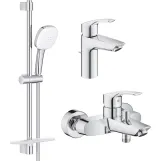 Набір змішувачів для ванни Grohe EUROSMART (33265003+33300003+26907003)