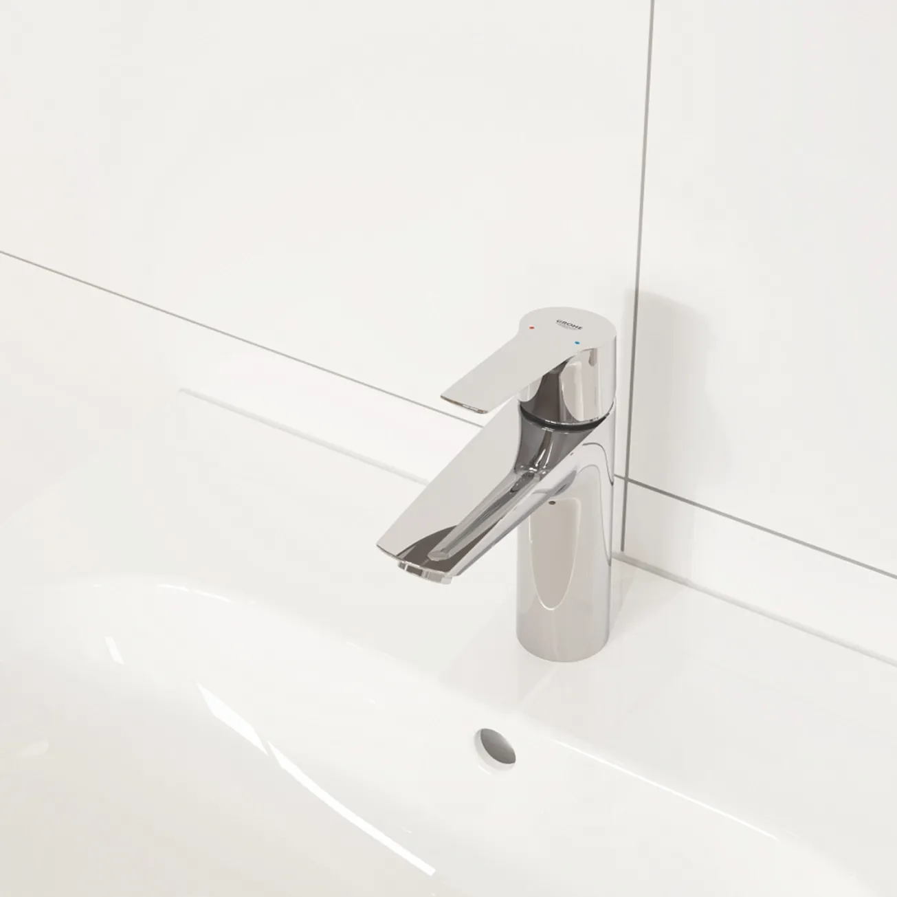 Комплект смесителей для ванной комнаты с термостатом Grohe QuickFix UA202304TS Фото - 7