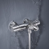 Комплект змішувачів для ванної кімнати з термостатом Grohe QuickFix UA202304TS Фото - 8