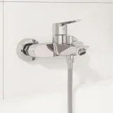 Набір змішувачів 3 в 1 для ванної кімнати Grohe QuickFix Start M-Size UA202305RM Фото - 16