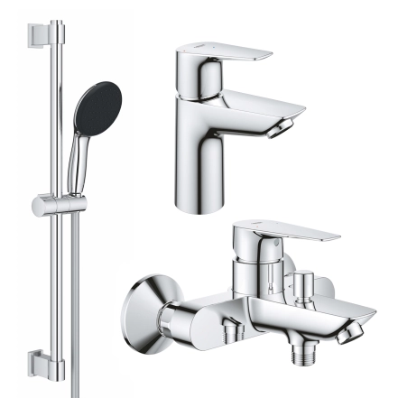 Набір змішувачів 3 в 1 для ванної кімнати Grohe QuickFix StartEdge S-Size UA202501SE
