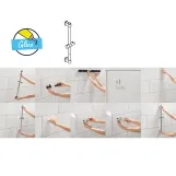 Комплект змішувачів для ванної кімнати і кухні Grohe QuickFix Start Edge UA202501SK Фото - 21