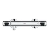 Набір змішувачів Grohe Quickfix термостат для душу з душовим гарнітуром Precision Flow THM та змішувач для раковини StartEdge S-Size UA202503TE Фото - 6