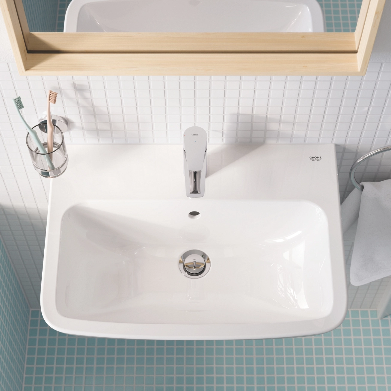 Комплект змішувачів для душу з термостатом Grohe QuickFix UA202503TS Фото - 10