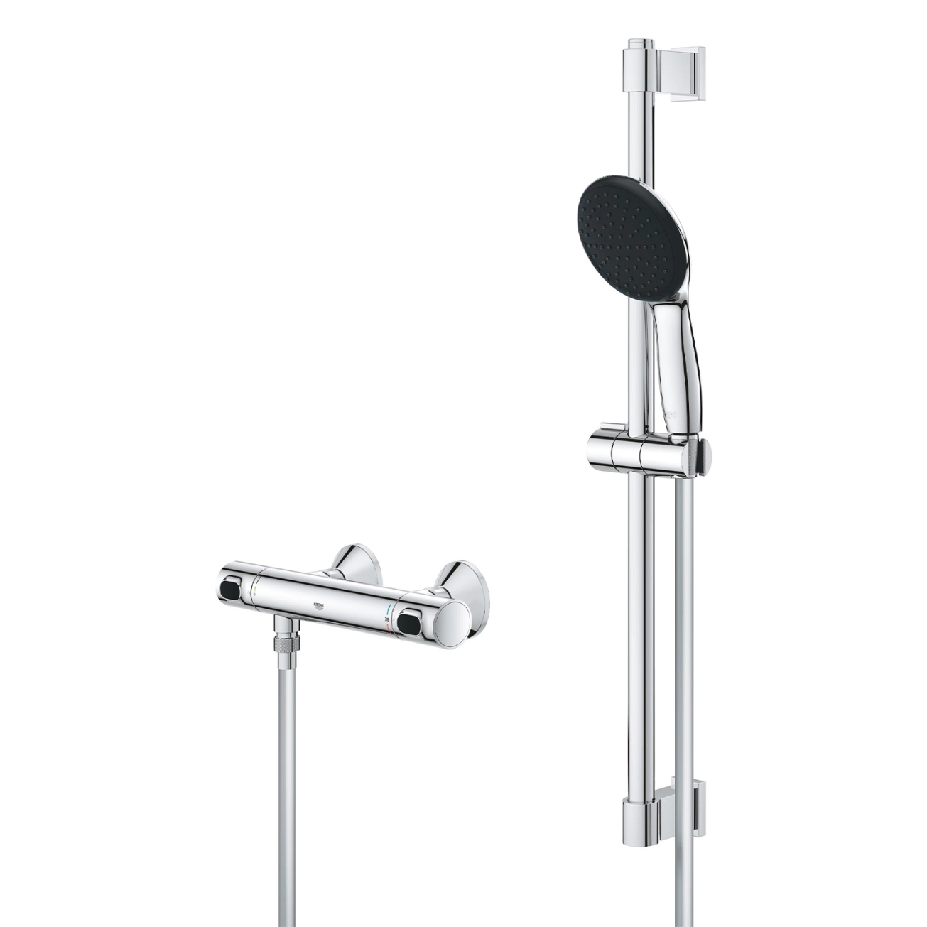 Комплект змішувачів для душу з термостатом Grohe QuickFix UA202503TS Фото - 6