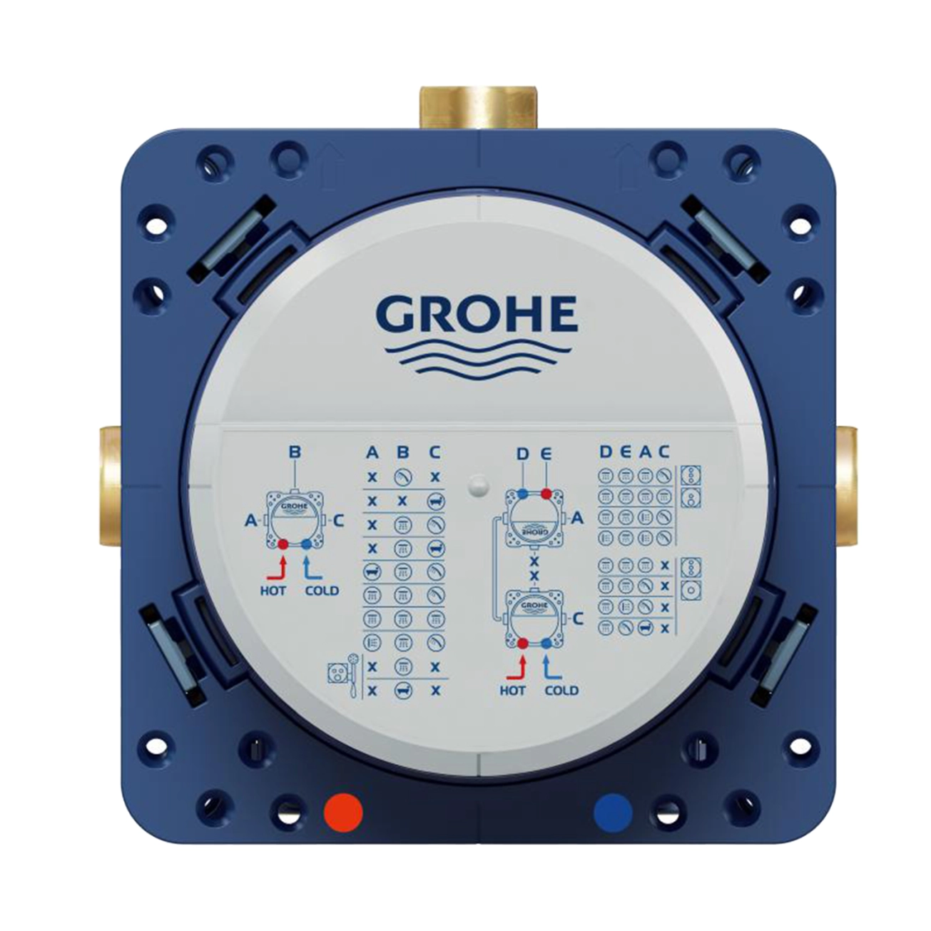 Душевая система скрытого монтажа термостатическая Grohe QuickFix SmartControl UA202802R3 Фото - 2