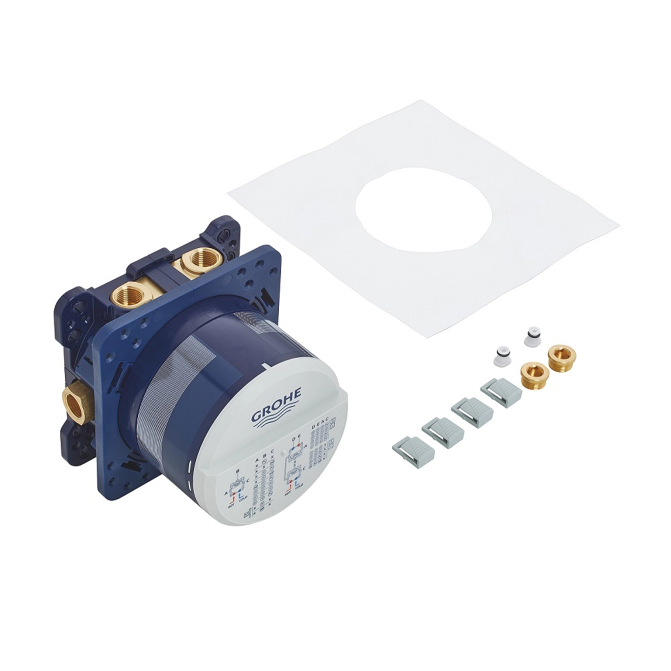 Душевая система скрытого монтажа термостатическая Grohe QuickFix SmartControl UA202802R3 Фото - 4