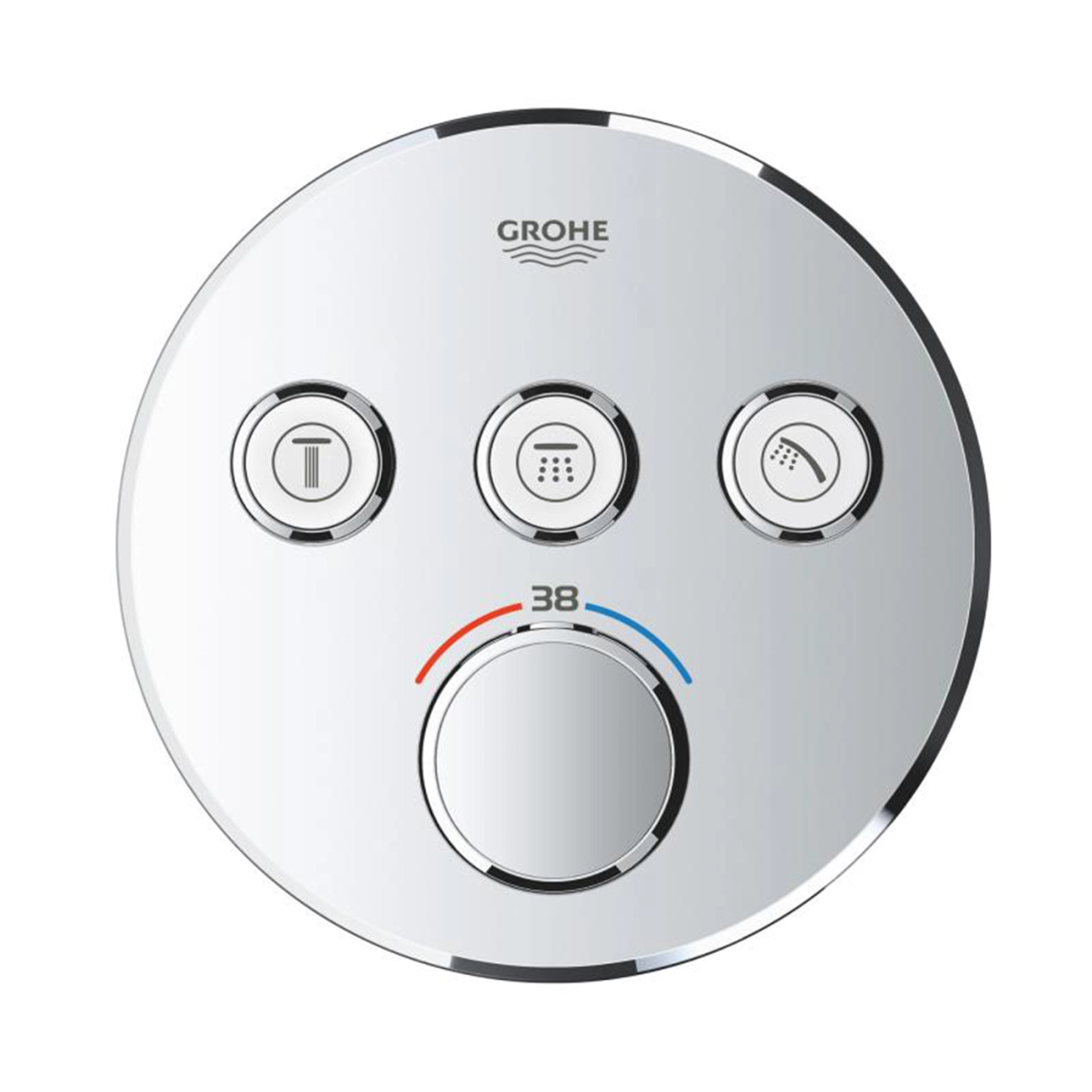 Душевая система скрытого монтажа термостатическая Grohe QuickFix SmartControl UA202802R3 Фото - 5