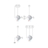 Душевая система скрытого монтажа термостатическая Grohe QuickFix SmartControl UA202802R3 Фото - 7