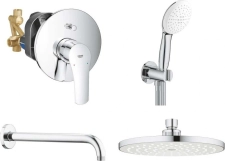 Душова система прихованого монтажу Grohe Eurosmart з New Tempesta 200 (UA25183003)