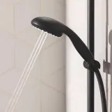 Набор смесителей 3 в 1 для ванной комнаты Grohe QuickFix Start Black UA303301MQ Фото - 13