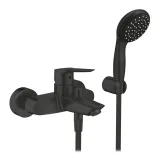 Набор смесителей 3 в 1 для ванной комнаты Grohe QuickFix Start Black UA303301SQ Фото - 3