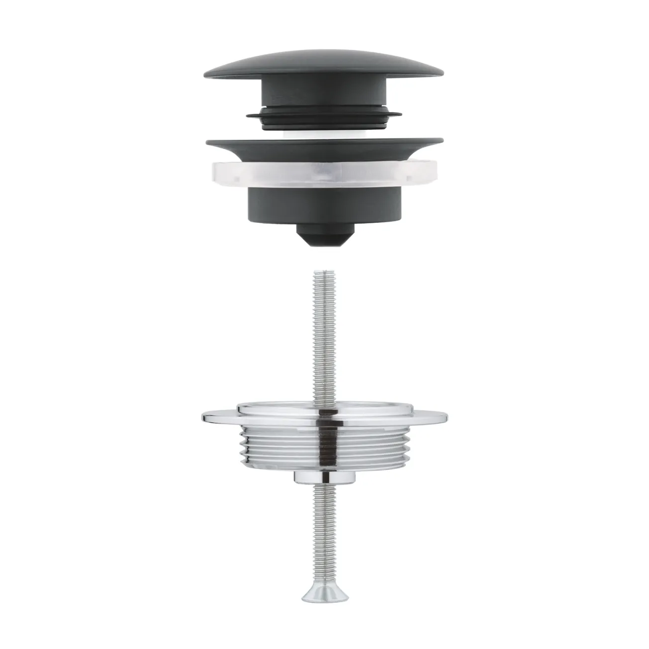 Набір змішувачів 3 в 1 для ванної кімнати Grohe QuickFix Start Black UA303304TM Фото - 4